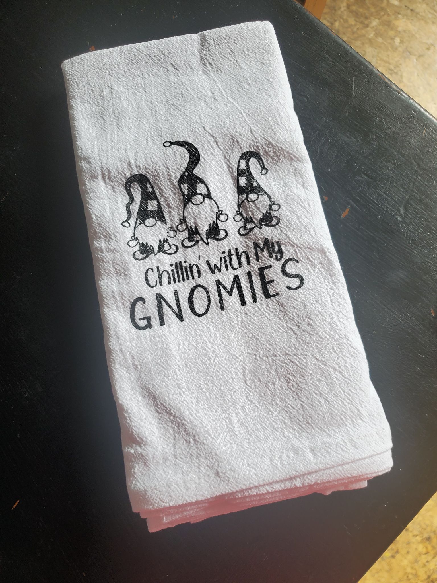 Crappy Housewife Kitchen Towel, Funny Dish Towel, Tea Towel